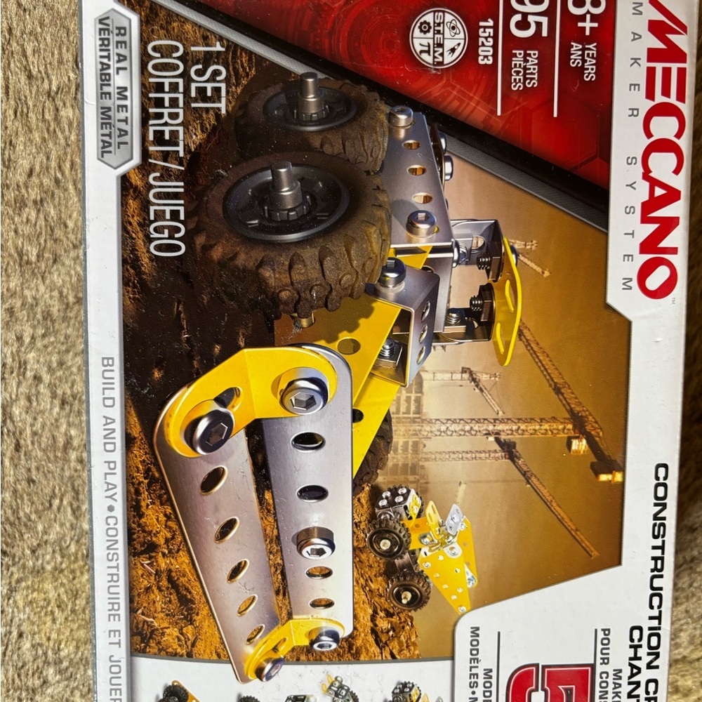 Meccano Construction Set - Construction Crew Chantier
